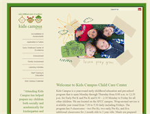 Tablet Screenshot of kidscampus.sfcc.edu